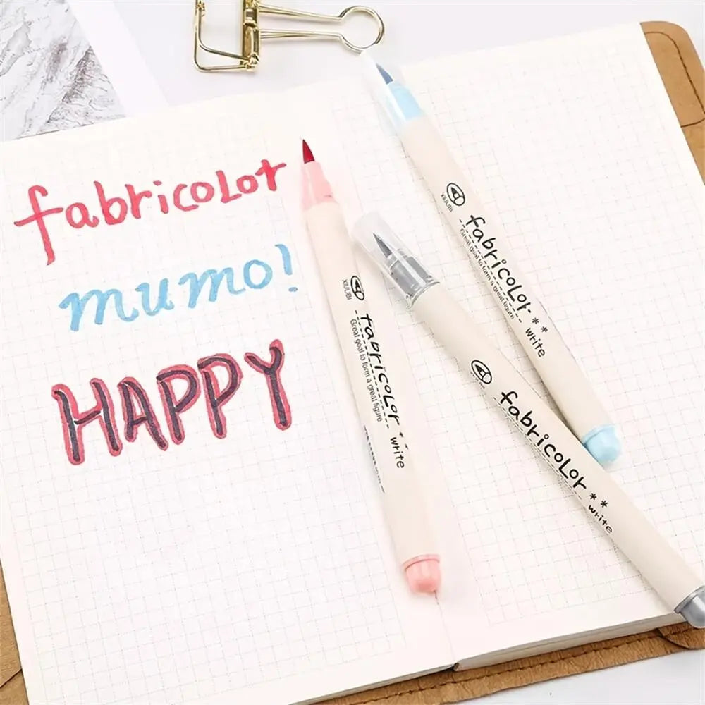 [Back To School] 10-color Soft-tip Brush Pens - Perfect for Calligraphy Art & Stationery! Art School Supplies Art Drawing Supplies