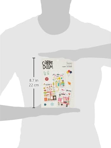 Carpe Diem 7974 Planner Essentials Seasons Sticker Tablet