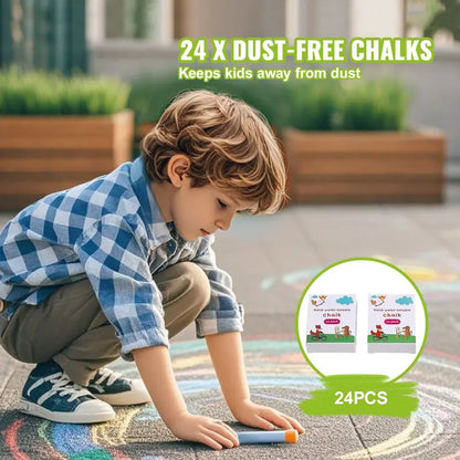 VEVOR Easel Accessory Set, 32 PCS Kid's Art Easel Painting Kit Including Chalks, Dry-Erase Markers Paper Rolls, Supplies Set for Standing Art Easel, Painting Accessories for Toddlers Boys and Girls