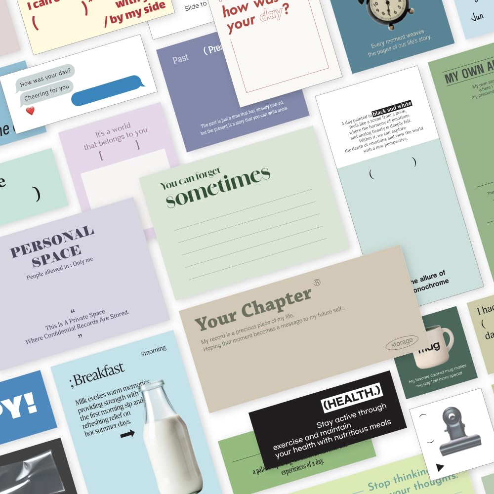 Monolike Plan Sticker Pack (102Pcs) - Variety Pack, Journal, Scrapbook, Waterproof, Fancy Sticker