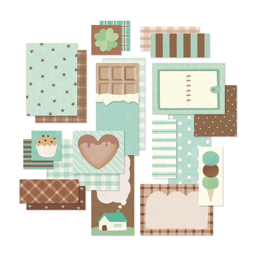 Monolike Plan Sticker Pack (102Pcs) - Variety Pack, Journal, Scrapbook, Waterproof, Fancy Sticker