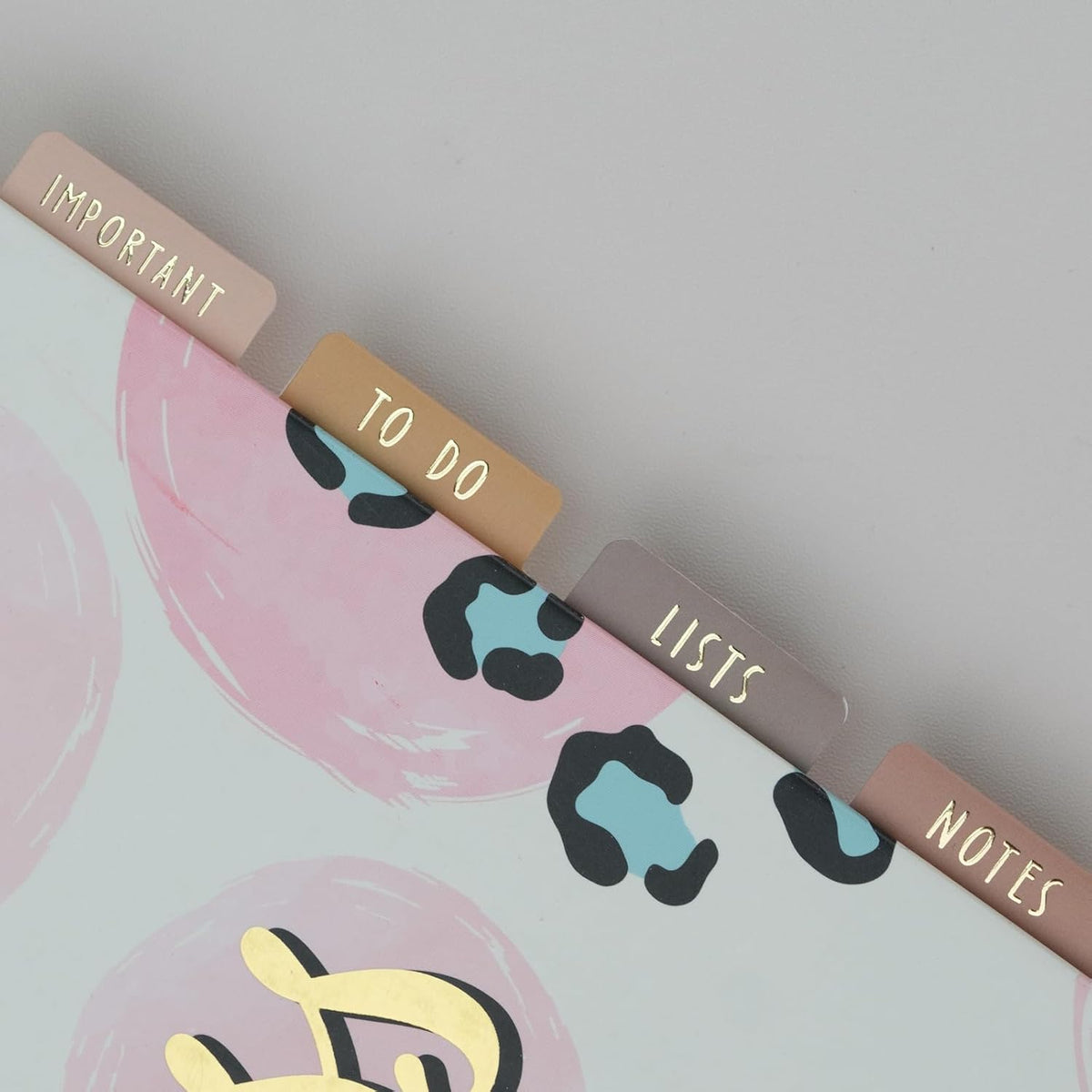 UPAFEXXI-Laminated Planner Monthly Tabs, 72 Stickers in Total