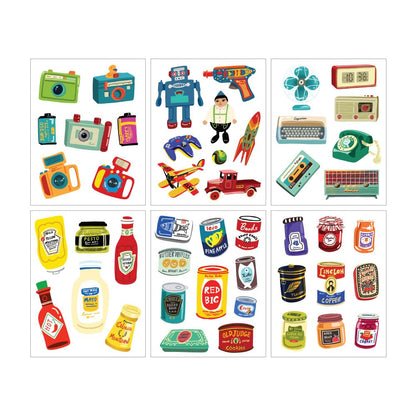 Monolike Plan Sticker Pack (102Pcs) - Variety Pack, Journal, Scrapbook, Waterproof, Fancy Sticker