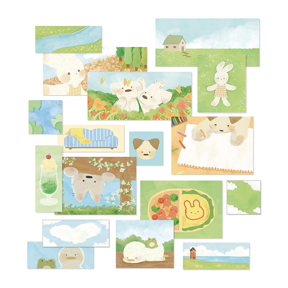 Monolike Plan Sticker Pack (102Pcs) - Variety Pack, Journal, Scrapbook, Waterproof, Fancy Sticker