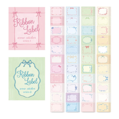 Monolike Big Wow Sticker Plan Series.1 + Series.2 Set - Big Size Cute Stickers, Square Stickers