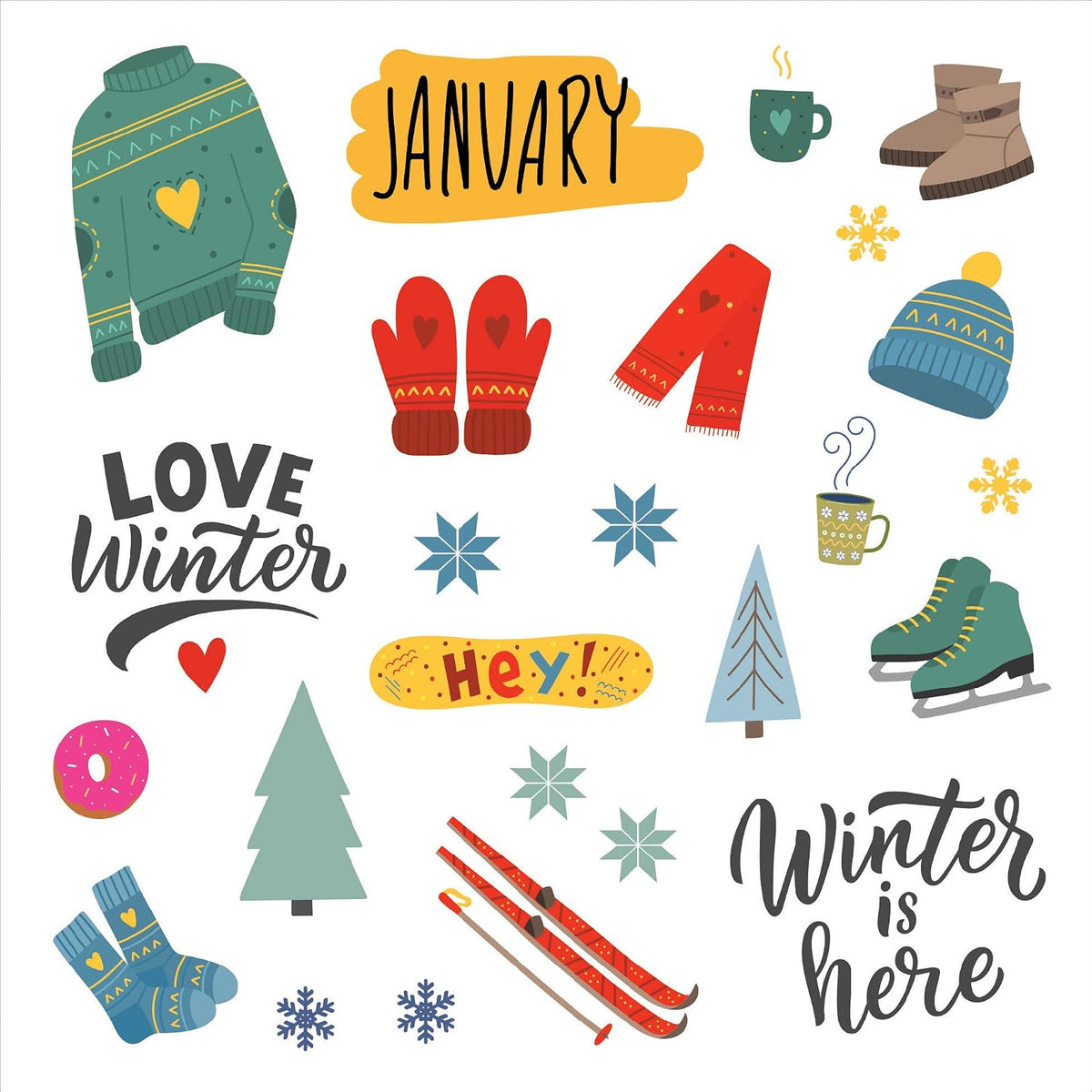 A Year in Stickers: Fun Pictures and Words to Highlight Celebrations (Sticker Books)