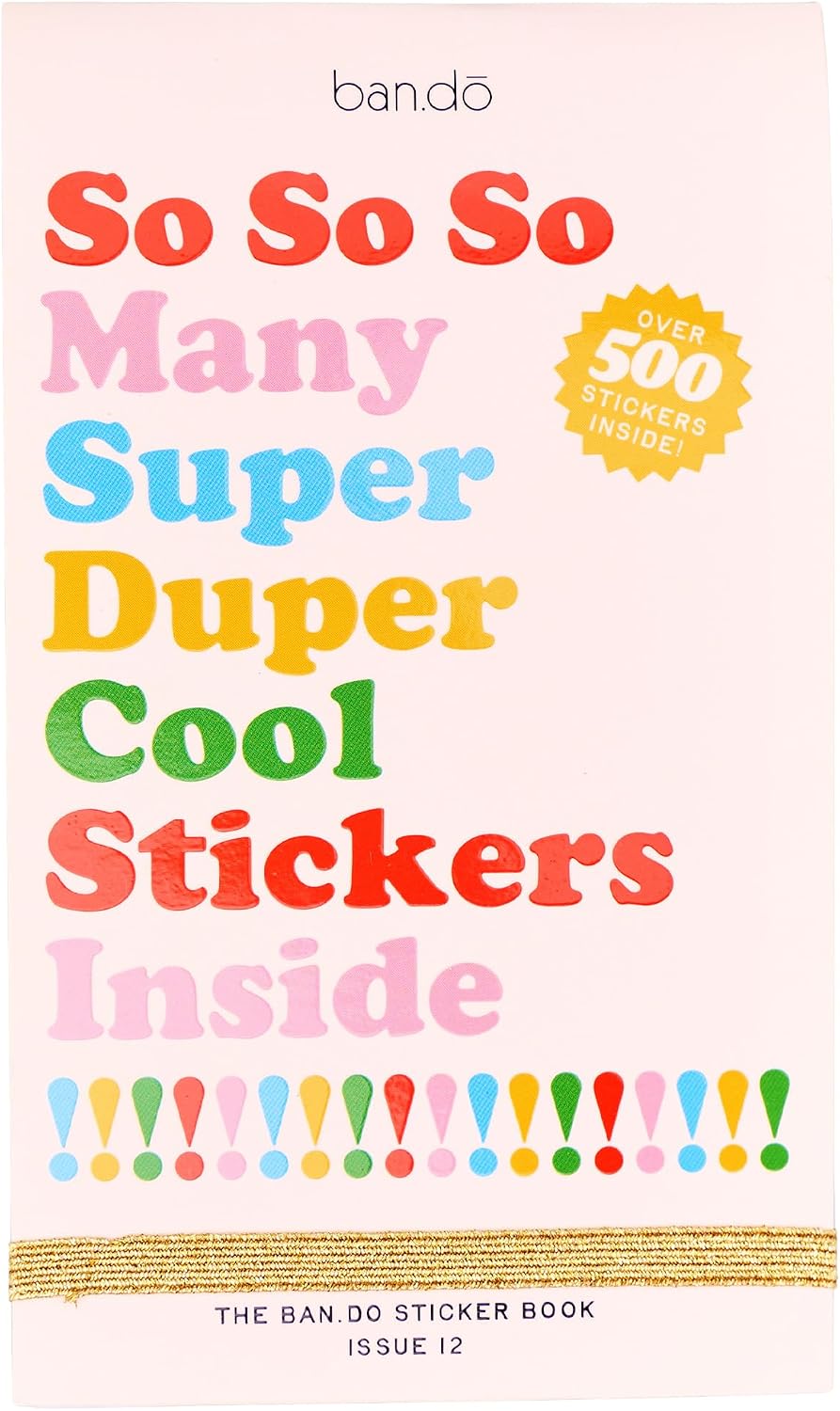 ban.do Aesthetic Planner Sticker Book, Issue 12