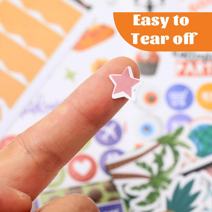 Planner Stickers - Calendar Stickers for Celebrations, 14 Sheets, 1500+
