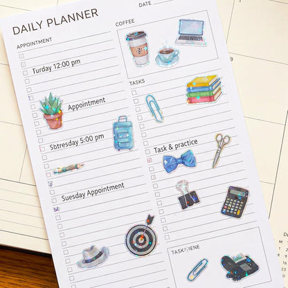 1150+ Work Planner Stickers, Teacher Planner Stickers