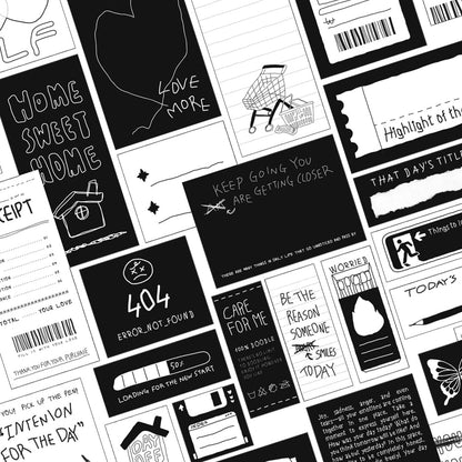 Monolike Plan Sticker Pack (102Pcs) - Variety Pack, Journal, Scrapbook, Waterproof, Fancy Sticker