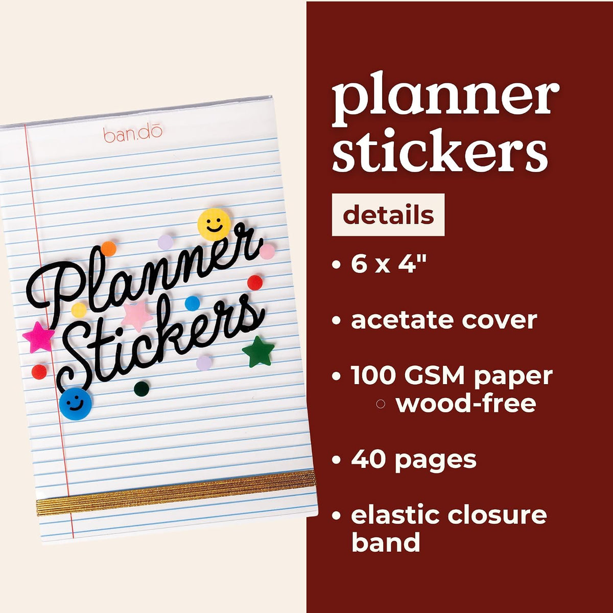 ban.do Planner Sticker Book, Issue One