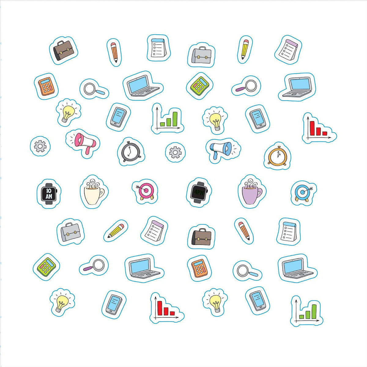 Plan It! A Sticker Book for All Your Productivity Needs (2,500 stickers!)