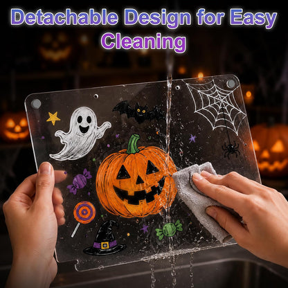 16" LED Drawing Board for Kids, Dual Panels Light Up Rechargeable Board