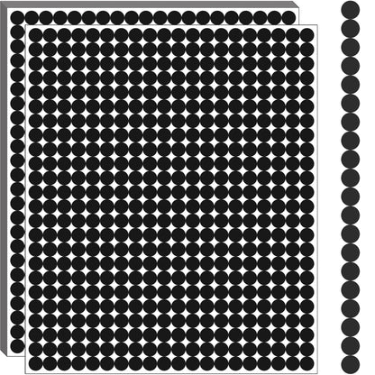 10000 PCS Small Dot Stickers 1/4" Round Color Coding Labels Circle Sticker