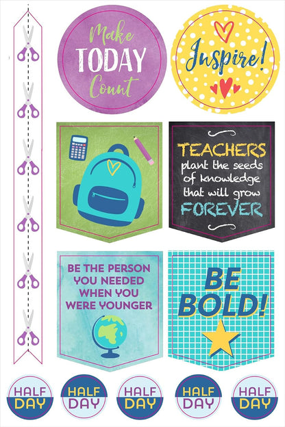 Essentials Teacher Planner Stickers (Set of 400 Stickers)