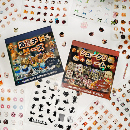 40 Sheets Vintage Scrapbook Stickers Set,Schedule Label Theme Stickers for Junk Journal Supplies,Journaling,Notebook,Calendar,Photo Frame,DIY Craft(Schedule Tracking)