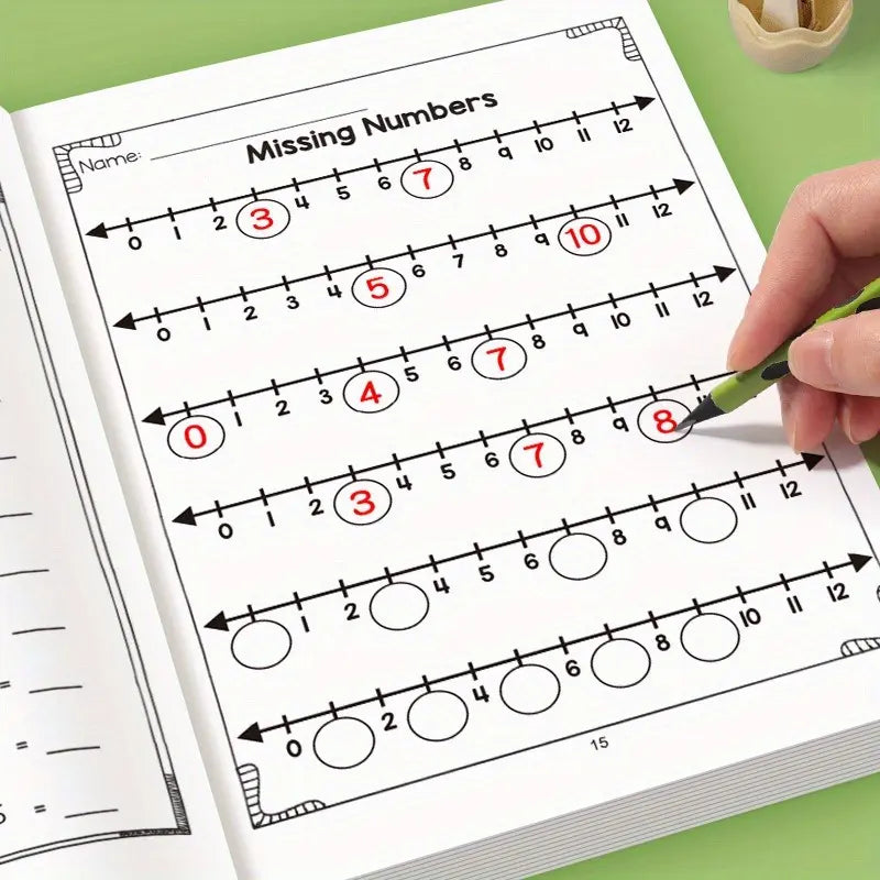 This Math Workbook, School Supplies, Includes Mental Arithmetic Exercises For Addition And Subtraction Within 20, Suitable For Children 6-12, It'S A Math Practice Book And Educational Writing Aid For Homeschooling, Preschool, And First Grade