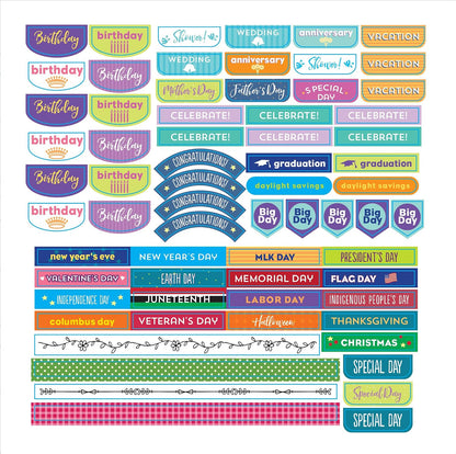 Plan It! A Sticker Book for All Your Productivity Needs (2,500 stickers!)