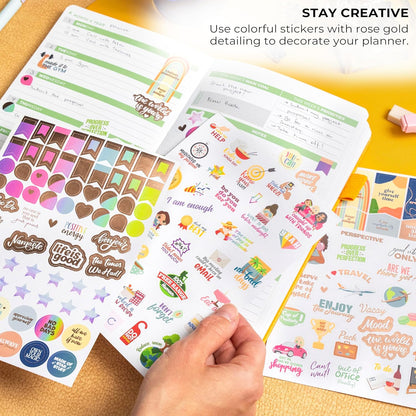 Clever Fox Mega Sticker Pack, Happy Calendar & Journal Accessories, 2000+
