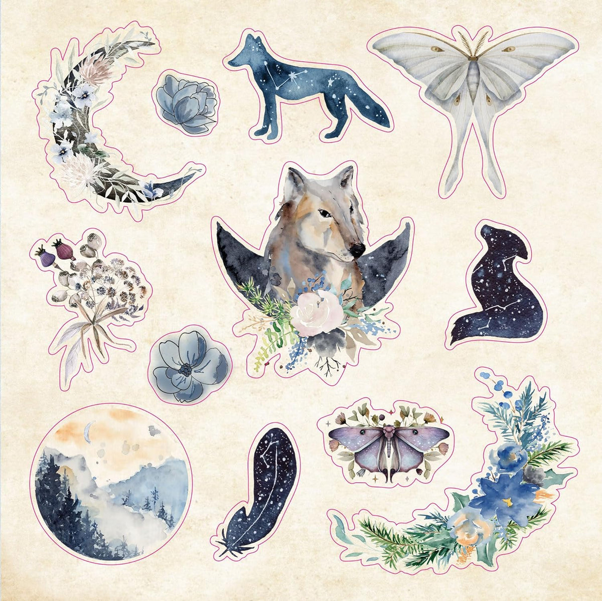 Celestial Wonders Sticker Book (over 900 stickers!)