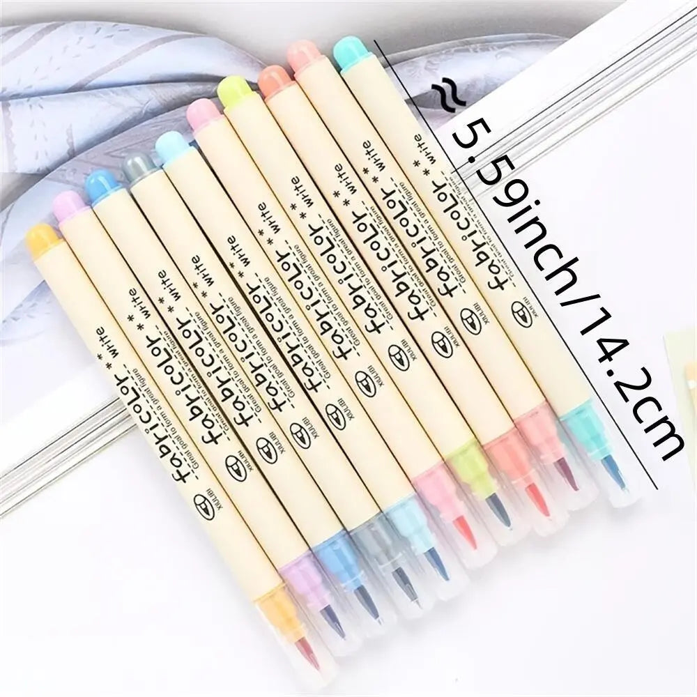 [Back To School] 10-color Soft-tip Brush Pens - Perfect for Calligraphy Art & Stationery! Art School Supplies Art Drawing Supplies