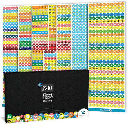 Vladi Creative Rude & Humorous Planner Stickers - 660pcs, 12 Sheets, Funny Adult Curse, Meme & Rude Stickers for Planners, Journals & Organizers, Hilarious & Bold Adult Humor Designs for Personal Use