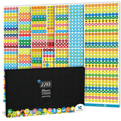 Vladi Creative Rude & Humorous Planner Stickers - 660pcs, 12 Sheets, Funny Adult Curse, Meme & Rude Stickers for Planners, Journals & Organizers, Hilarious & Bold Adult Humor Designs for Personal Use