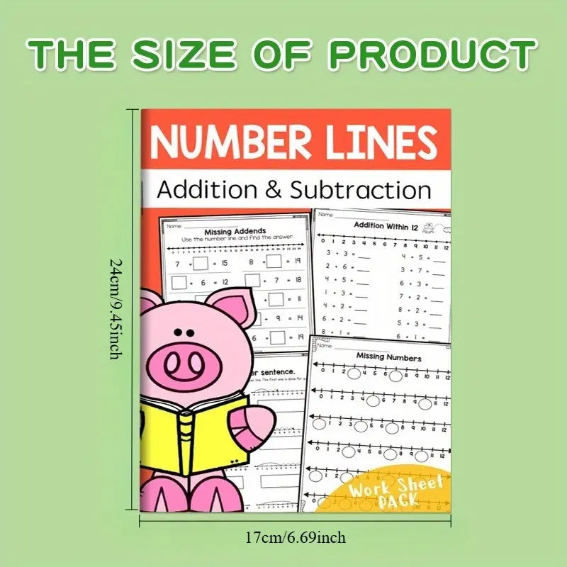 This Math Workbook, School Supplies, Includes Mental Arithmetic Exercises For Addition And Subtraction Within 20, Suitable For Children 6-12, It'S A Math Practice Book And Educational Writing Aid For Homeschooling, Preschool, And First Grade