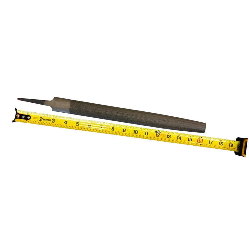 14'' half round bastard file