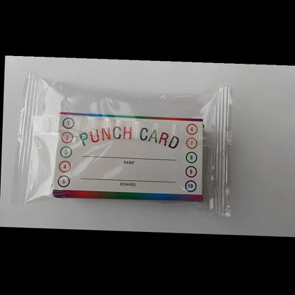 50 Pcs Punch Cards Numbers 1-10, Ideal for Classroom Use, Student Behavior Rewards, Incentive Punch Cards, Educational Supplies, School Classroom Supplies, Visual Learning Tools, Learning Materials, Teaching Supplies